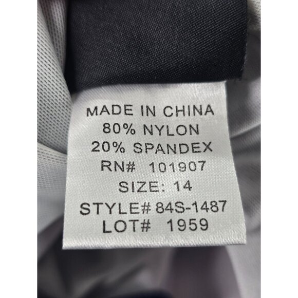 Shore Shapes One-Piece Swimsuit Size 14 - Picture 8 of 11